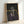 Framed black and white portrait print depicting a man in emotional turmoil with yellow and purple highlights, executed in contemporary gothic aesthetic.