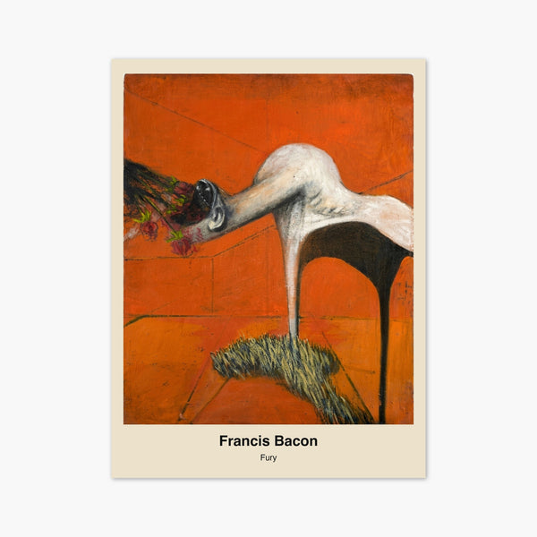 Francis Bacon Fury Print art print