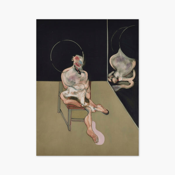 Francis Bacon Seated Figure Poster art print