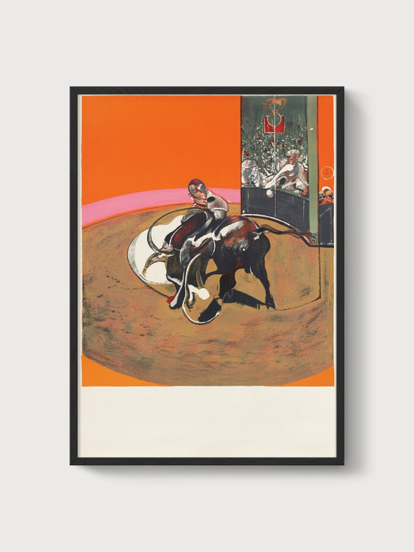 Francis Bacon Print poster in black frame
