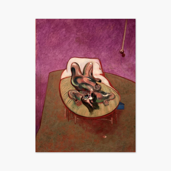 Francis Bacon Lying Figure Poster art print