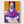 Francis Bacon Pope Print poster in oak frame