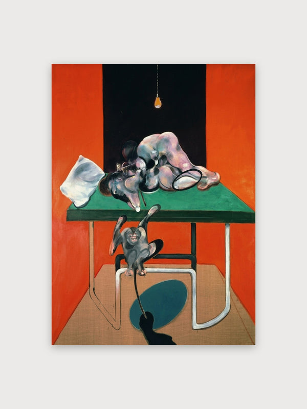 Two Figures With A Monkey - Digital Download