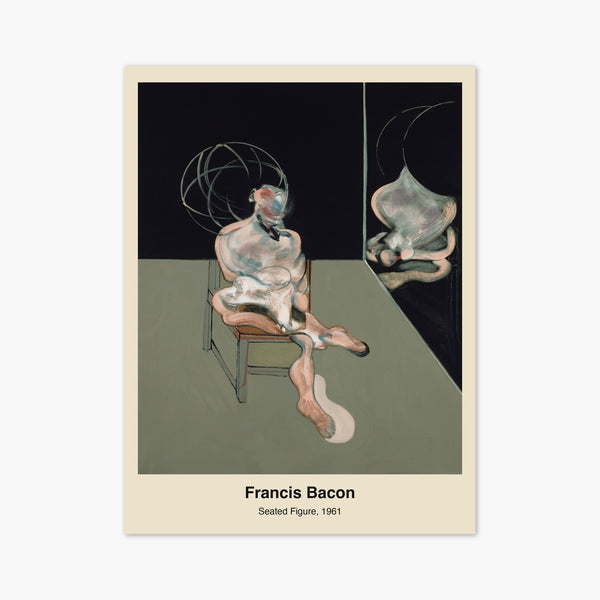 Francis Bacon Seated Figure Print art print
