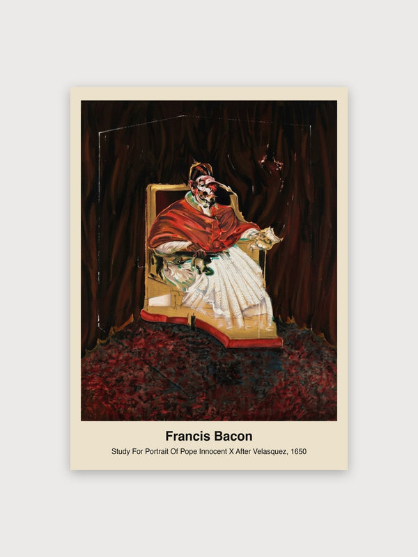 Study For Portrait Of Pope Innocent X After Velasquez - Digital Download