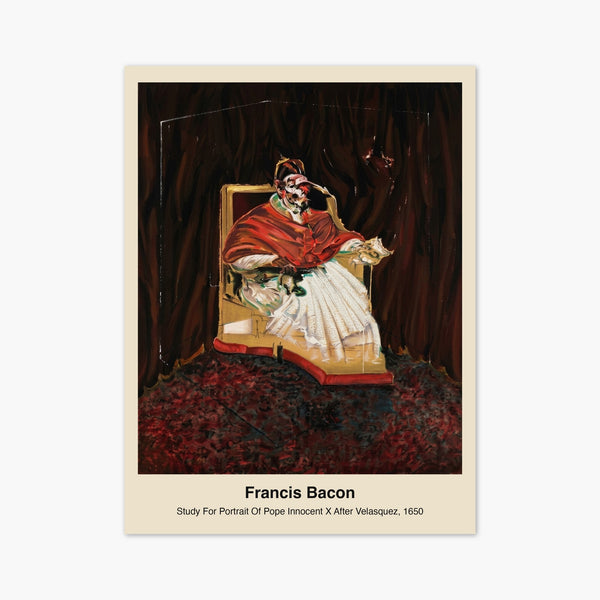 Francis Bacon Poster art print