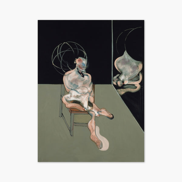 Francis Bacon Seated Figure Print art print