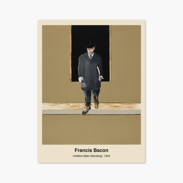 Francis Bacon Man Standing 1954 Print art print