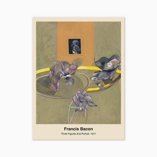Francis Bacon Three Figures Portrait Print art print
