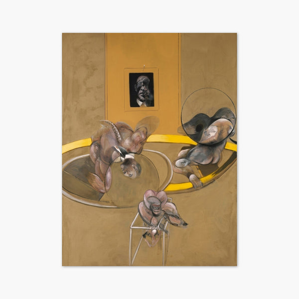 Francis Bacon Three Figures And Portrait art print