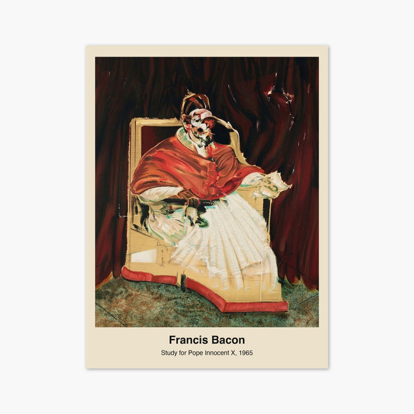 Francis Bacon Study for Pope Innocent X art print
