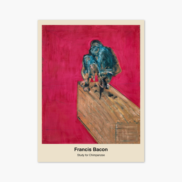 Study for Chimpanzee art print