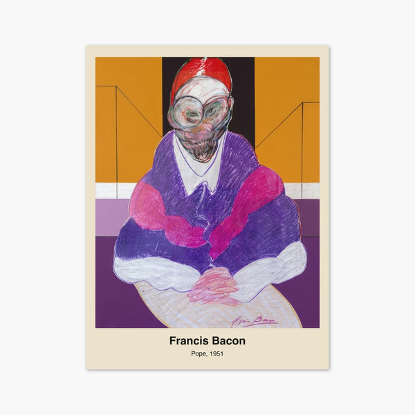 Francis Bacon Pope Print art print