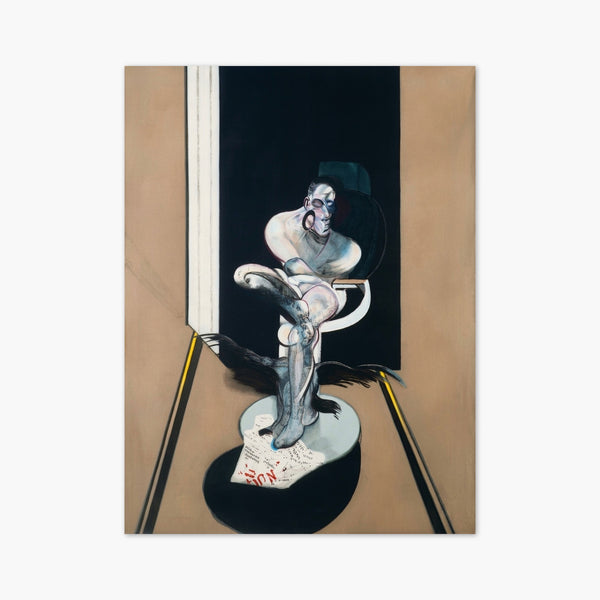 Francis Bacon Seated Figure 1977 art print