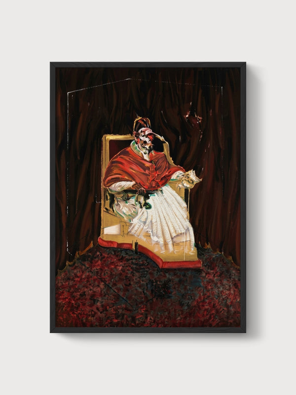Francis Bacon Poster poster in black frame
