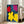Contemporary wall art print inspired by Andy Warhol's flower series with eye-catching neon-bright petals and silkscreen technique.