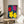 Colorful flower poster featuring bold graphic design and vibrant palette typical of pop art movement masterpieces.
