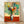 Framed abstract floral poster featuring vibrant blooms arranged in a decorative Chinese vase, rendered in bold, expressive brushstrokes with a modern artistic sensibility.