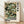 Serene Japanese woodblock art featuring delicate forest flowers and foliage in cream, forest green, and gold tones, framed as an elegant botanical wall print.
