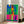 Contemporary framed poster displaying France as an abstract composition of interlocking geometric and curved forms in warm and cool color tones.