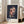 Distorted figurative portrait in dark contemporary style, blending navy, burnt sienna, and cream with emotionally intense, fragmented form.