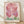 Soft pink and lavender bleeding heart flower with delicate petals and sage green leaves in Art Nouveau style, framed poster on wall.
