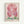 Intimate botanical study of a bleeding heart bloom rendered in deep rose and cream tones with flowing Art Nouveau composition.