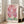 Botanical poster featuring intimate bleeding heart flower in soft pink, lavender, and cream with Art Nouveau curves and organic forms.
