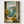 Amalfi Coast Print poster in oak frame