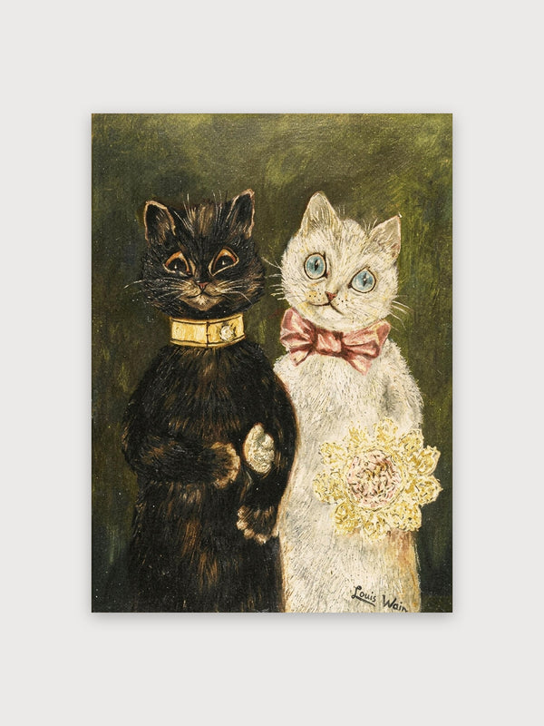 Louis Wain Cat Wedding - Digital Download