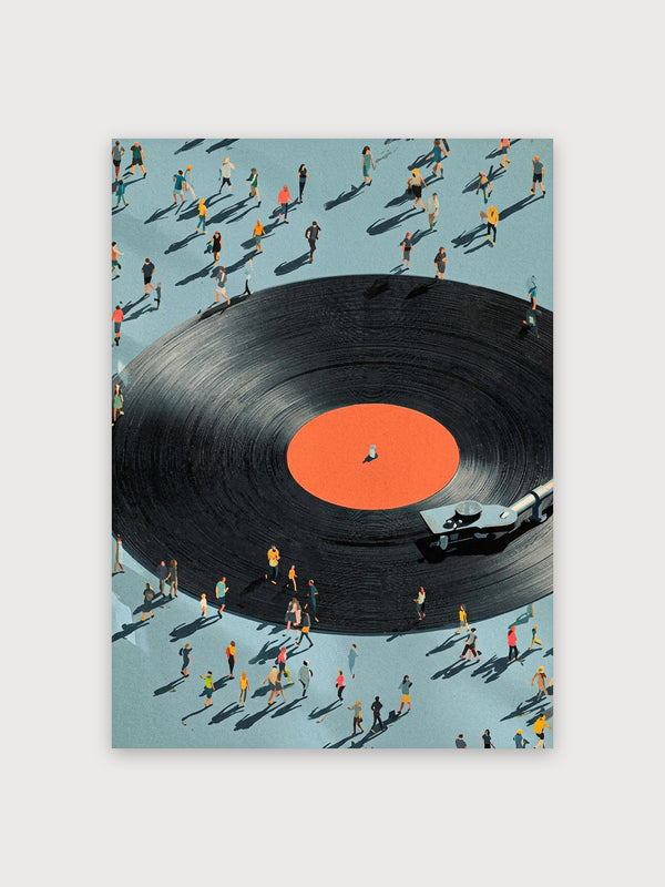 Vinyl Record Surreal - Digital Download