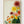 Mid Century Modern Floral Print poster in oak frame