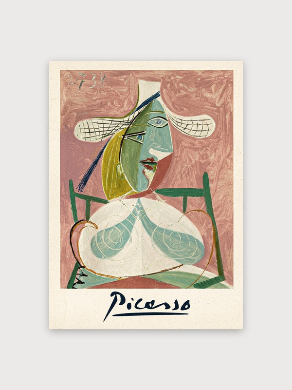 Picasso Cubist Woman - Digital Download