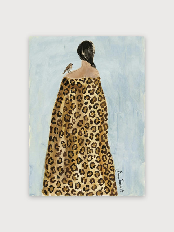 Leopard Robe Woman - Digital Download