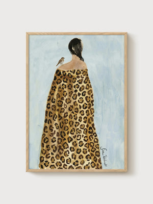 Matisse Print poster in oak frame