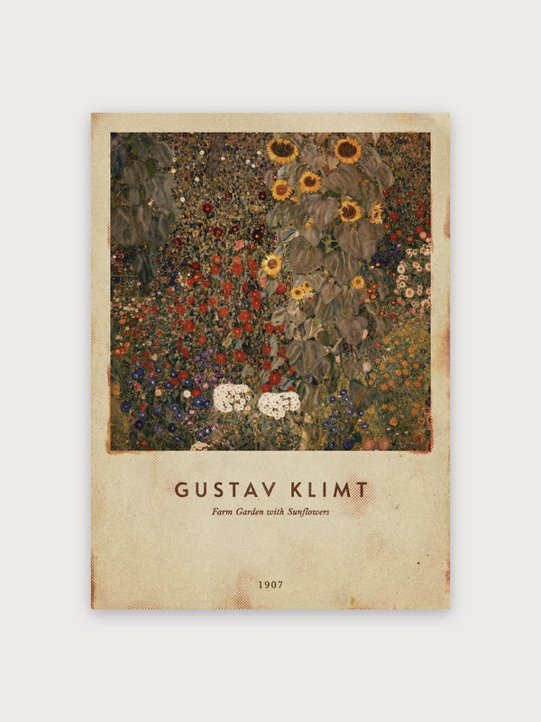 Klimt Sunflowers - Digital Download