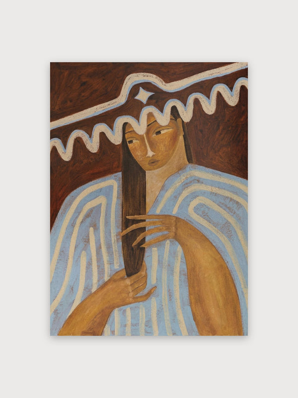 Amrita Sher Gil Portrait - Digital Download