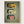 Vintage Sardine Can Art Print poster in oak frame