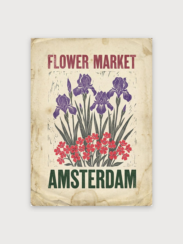 Amsterdam Iris Market - Digital Download