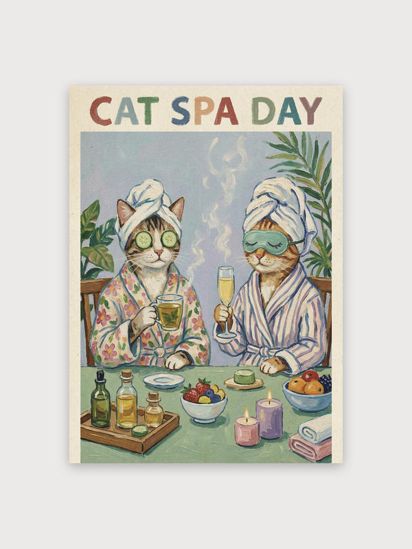 Cat Spa Day - Digital Download