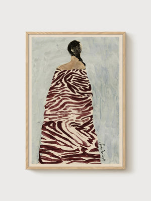 Matisse Print poster in oak frame
