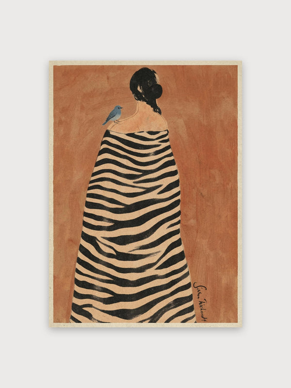 Art Nouveau Bird - Digital Download