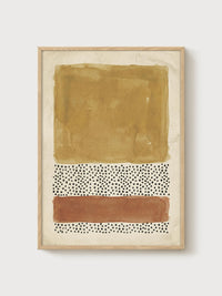Earthy Dots Abstract