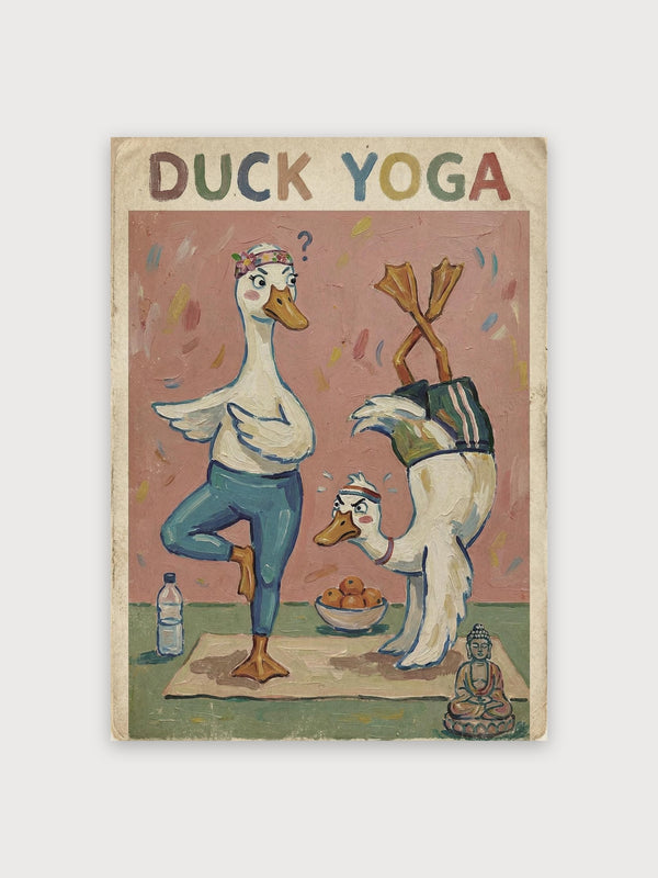 Duck Yoga Zen Birds - Digital Download