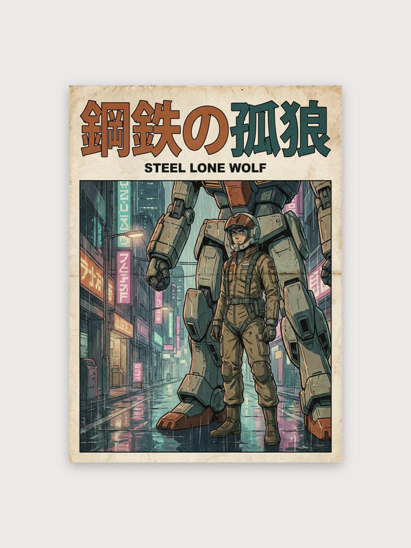 Steel Lone Wolf Mecha - Digital Download