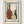 Vintage Still Life Print poster in oak frame