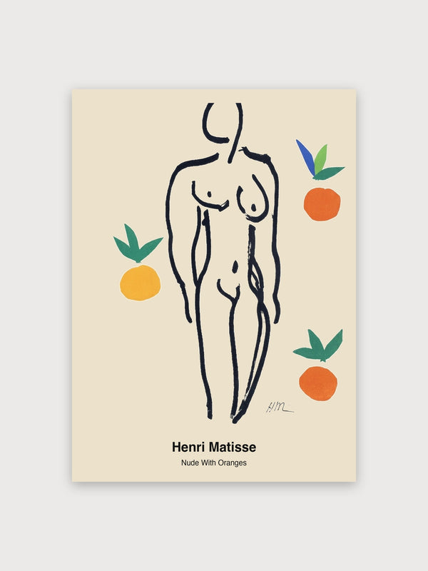 Nude With Oranges - Digital Download