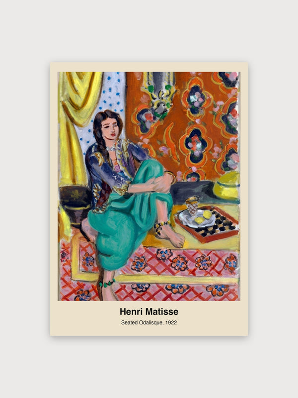 Seated Odalisque - Digital Download