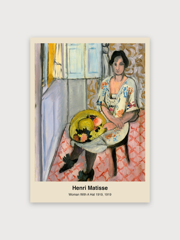 Woman With A Hat 1919 - Digital Download