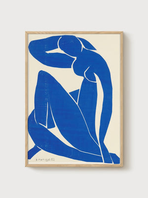 Matisse Print poster in oak frame
